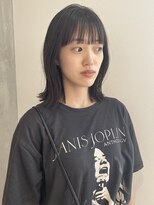 ヨーク(YOKE)&nbsp;【 YOKE 】切りっぱなしボブ結べるボブカーキグレー