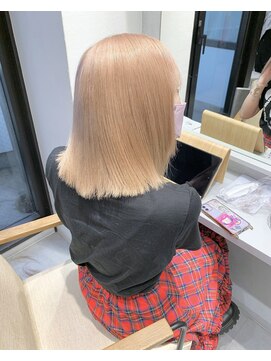 シピ バイ ブレス(shipi. by brace) ミルクティー/ベージュ/ダブルカラー/ハイトーン