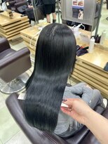 ゼスト 吉祥寺店(ZEST)&nbsp;髪質改善/トーンダウン/ブルーブラック/縮毛矯正/吉祥寺yuna