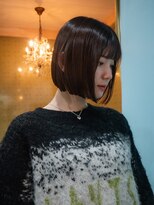ギグス 星ヶ丘(gigs) 切りっぱなしボブ/艶髪