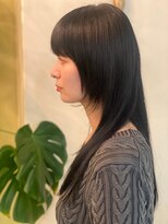 カノンドラムリー(Kanon de Lamuly) ブルーブラック×レイヤーロング