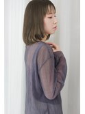 ツヤツヤストレート×ワンカールボブ