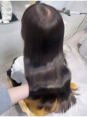 透明感グレージュ