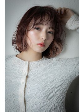 カバーヘア ブリス 戸田公園西口店(COVER HAIR bliss) メルティカラーバイライトウェーブミディアムv戸田公園20代30代