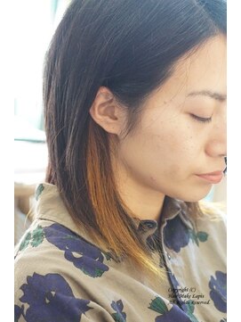 ヘアーメイク ラピス(hair make Lapis) 毛先カラー/デザインカラー