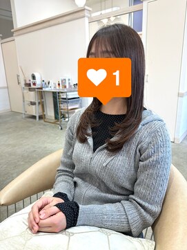 エル バイ ロンド 関(elle by Lond) [elle by lond]栗原　瑠世　小顔に見せるヘア