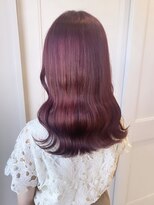 へアメイクワンプラス 四日市(HAIR MAKE ONEplus)&nbsp;20代30代大人可愛いエクステピンクレッドカラー