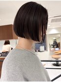 ハイライトバレイヤージュダブルカラーショートカット