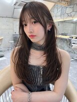 サイン 表参道(SIGN) 韓国ヘアグレージュカラーブリーチ無し髪質改善透明感カラー