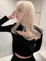 ペレ アネックス 大阪梅田茶屋町店(PELE ANNEX)&nbsp;ホワイトグレージュ/デジタルパーマ/フェザーパーマ/梅田