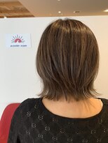 アズールサン 草加西口店(azule-sun)&nbsp;ハイライトカラー,インナーカラー,グレージュ,外ハネ