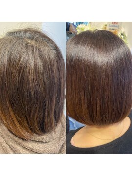 レアビーチ センター南店(LeaBeach) 【髪質改善】髪質改善カラー+トリートメント+ブロー