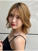 大人の抜け感ショートボブ