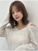大人ボブ　くびれボブ　レイヤー　外ハネボブ　ミディアムボブ