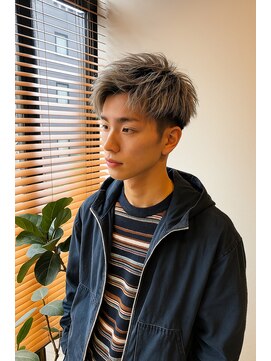 コポル(Copol) メンズ刈り上げ×シルバーグレージュ