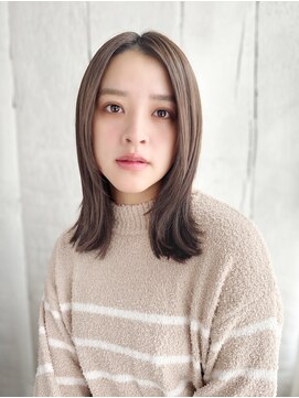 ラピス 銀座 blue店(Lapis) 【40代のうねり改善】髪質改善ストレート※艶ミディアム