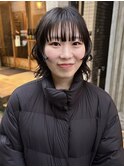 ニュアンスパーマ/レイヤー/くるくるパーマ【神戸元町/水原】