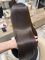 ジーナ 渋谷本店(Zina) 髪質改善*ブラウンカラー*【Zina渋谷本店】