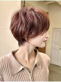 ＜30.40.50代＞大人似合わせショートx透明感カラー