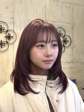 ヘアーアンドメイク シークタチカワ 立川店(Hair&Make Seek) 【澤飯】一足先の春スタイル♪ピンクベージュ×レイヤー