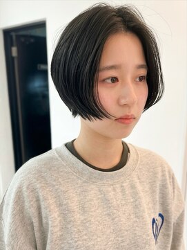 スノッブエモア(SNOB emoi) ショートボブ髪型20代30代40代50代前髪あり前髪 なし　似合わせ