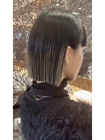 シエル ドゥ サワ(ciel de SAWA)&nbsp;アンブレラカラー×カラー◎20代30代プツッとボブ