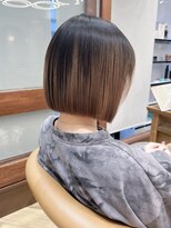ロンドイディールバンダイ 新潟万代(Lond ideal)&nbsp;ぱつっと切りっぱなしボブ
