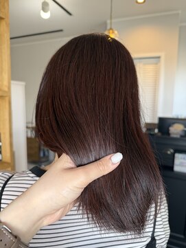 アウラヘアーサロン(aura hair salon) ピンクベージュ