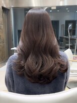 シュヴー 浦安店(CHEVEUX)&nbsp;グレージュ レイヤーカット 顔周り ブリーチなし