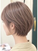 ソレイユ 新宿御苑前 (SOLEIL)&nbsp;239. ショート/ベージュ/ハイライト/デザインカラー