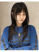 ディーン ジュスィ 栄店(DEAN JECY) 似合わせカット+透明感カラー+トリートメント/顔周りレイヤー