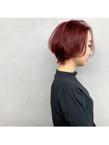 タグ(#tag)&nbsp;#ピンクレッド×ショート