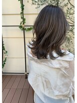 トルネード(TORNADO)&nbsp;ラベンダーグレージュハイライトロブ