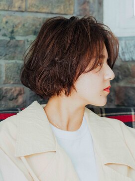 プロデュース 相模原店(Produce) センターパート☆丸みショート♪ボブ