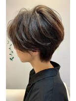 パシフィックダズールバトン(Pacific Dazzle baton)&nbsp;ナチュラルハンサムショート【リアルサロンスタイル】