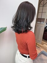 ヘアーポケット リタ(HAIR POCKET ritta)&nbsp;ふんわりレイヤー×ダークグレージュ