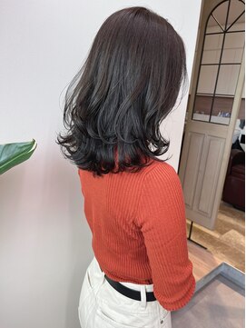 ヘアーポケット リタ(HAIR POCKET ritta) ふんわりレイヤー×ダークグレージュ