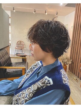 オルティ(OLTI) 《OLTI》マッシュショート×しっかりパーマ