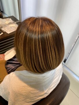 ミューズ 四街道店(MUSE) 大人かわいいショートボブ/ミニボブ/ハイライト