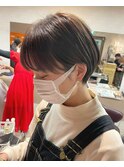 大人可愛い20代30代40代ひし形小顔丸みショート