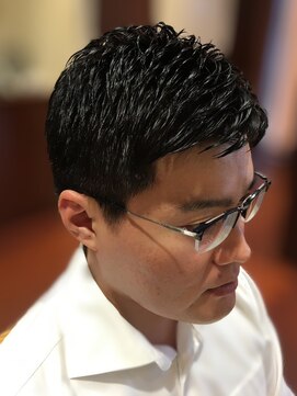 スカイ 亀戸店 (sky) ハイライト/マッシュパーマ/アッシュブラック<理容室>[亀戸]