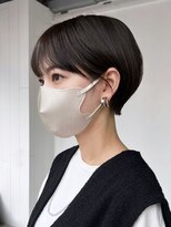 アイティー バイ アルバム 浦和店(IT by ALBUM)&nbsp;ショートおくれ毛前髪カット美髪_ba474461