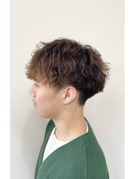 オル(Olu) U24学割×ツイストスパイラル×無造作パーマ