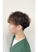 U24学割×ツイストスパイラル×無造作パーマ