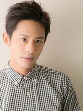 メンズヘア ビーセカンド 草加店(MENS HAIR B-2) ビジネスシーンにも◎アースカラー刈り上げショートU草加