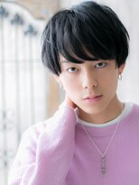 グルーミングサロン バーバー キャッスル 北浦和西口(Grooming salon Barber Castle)&nbsp;重めバングで目力UP！くせ毛風マッシュパーマW北浦和