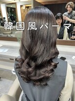 アミー 銀座(Ammy)&nbsp;#コテ巻き風パーマ #パーマロング#韓国風パーマ#デジタルパーマ