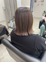 リブール 碧南店(libuR)&nbsp;トリートメント／西尾／碧南／髪質改善／ベージュ／ミディアム