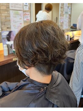 エスケーリバース(SK re:birth) ハイライトを使った白髪ぼかし/30代/40代/50代/南区