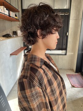 メゾンアミリ(Maison AmiLi) デザインカラー/オリーブベージュ/ウエットヘア【千葉／パーマ】